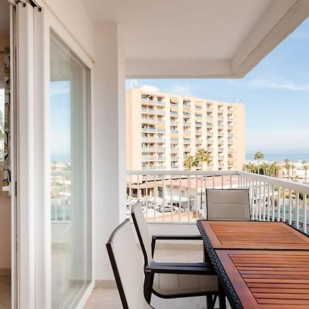 Ferienwohnung Amplio Con Vistas Al Mar Y Piscina En Benalmádena Exterior foto